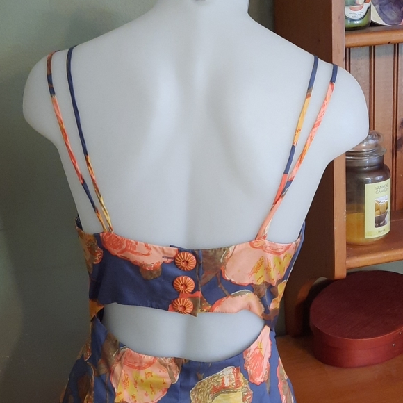 Anthropologie Mauve floral dress - Picture 7 of 13